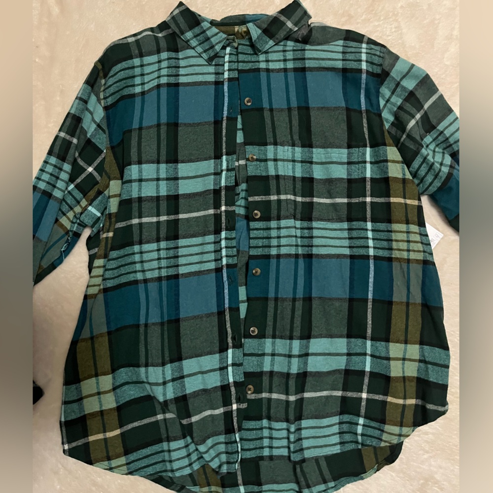 green flannel